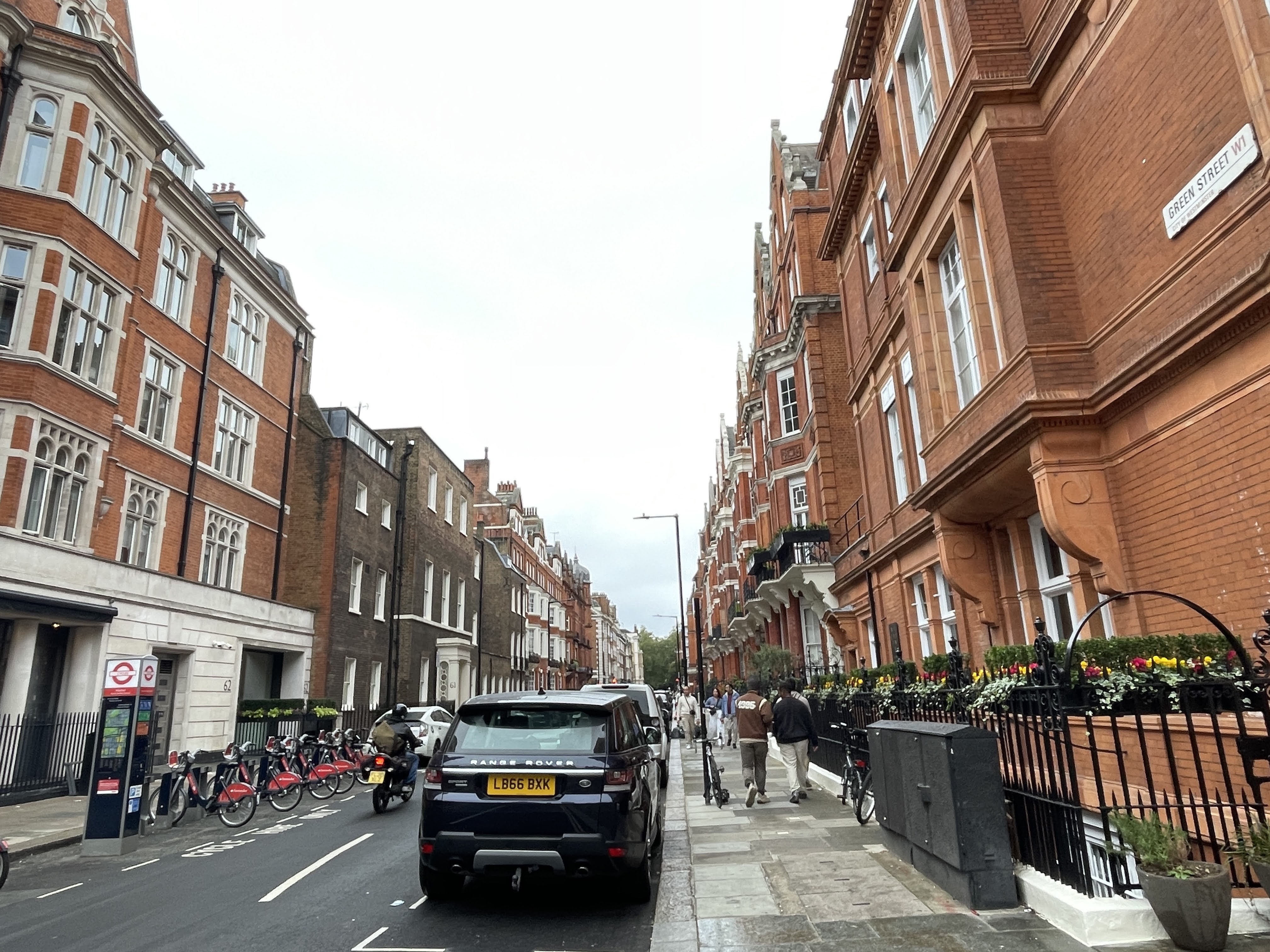 ロンドンの街並み